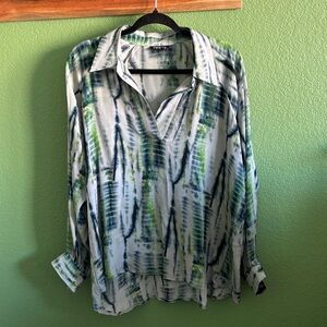 APNY Tie-Dye Blouse